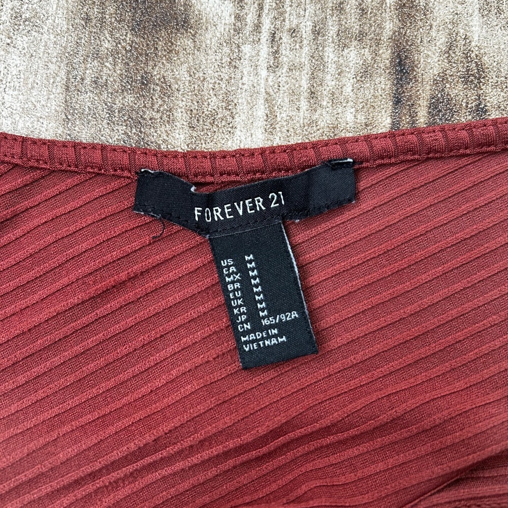 Forever 21 Ribbed Low Back Bodysuit - Picture 7 of 8